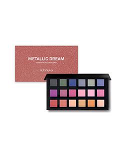 Metallic Dream Lidschattenpalette – 18 Metallic-Farben (Limited Edition)