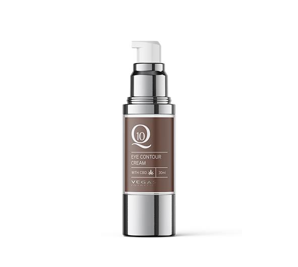 Q10 Augencreme mit CBD 30 ml – feuchtigkeitsspendende Augenpflege