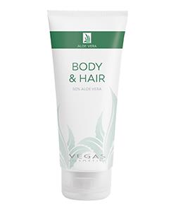 Aloe Vera Duschgel & Shampoo 200 ml – 2-in-1 mit 50 % Aloe Vera